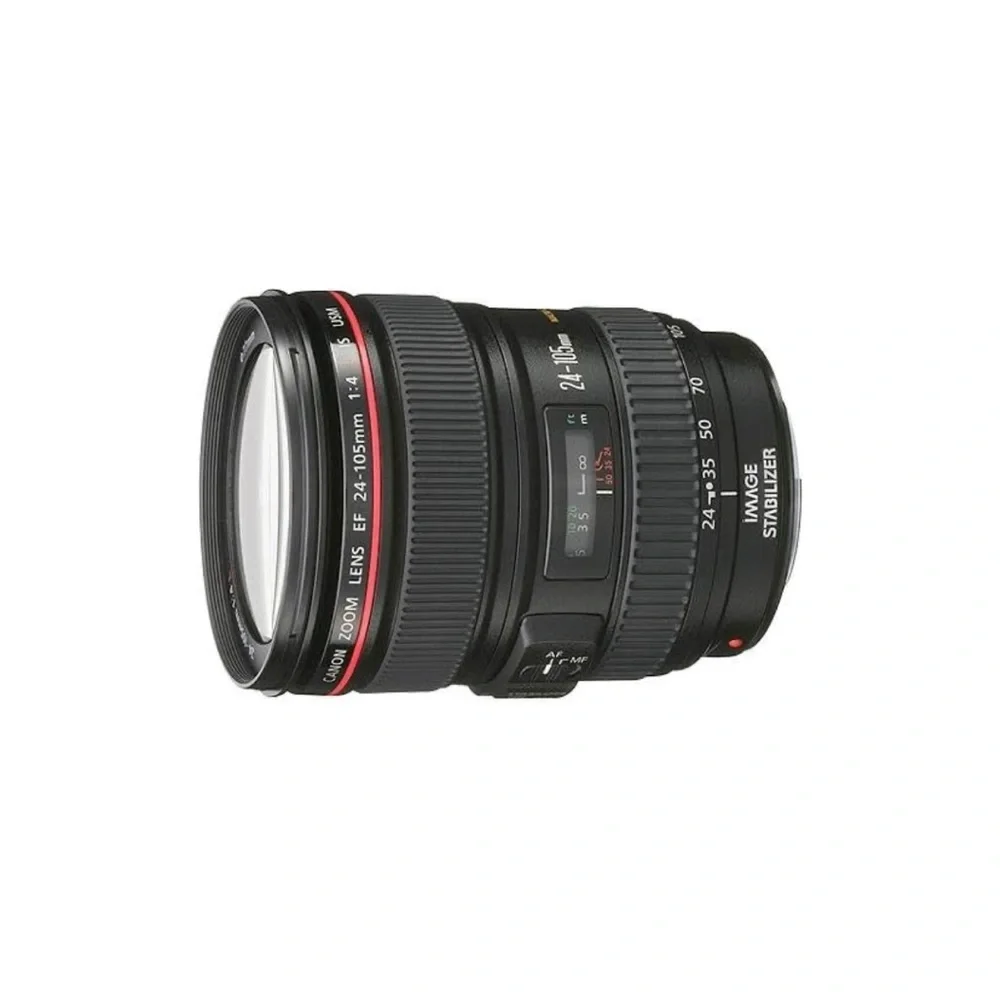 CANON EOS 7D 18MP CMOS DSLR CAMERA BODY + EF 24-105MM F/4L IS I USM LENS